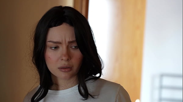 Step sister switched places W sex doll, she doesn’t know I’m about to fuck its ass. Anal creampie.
