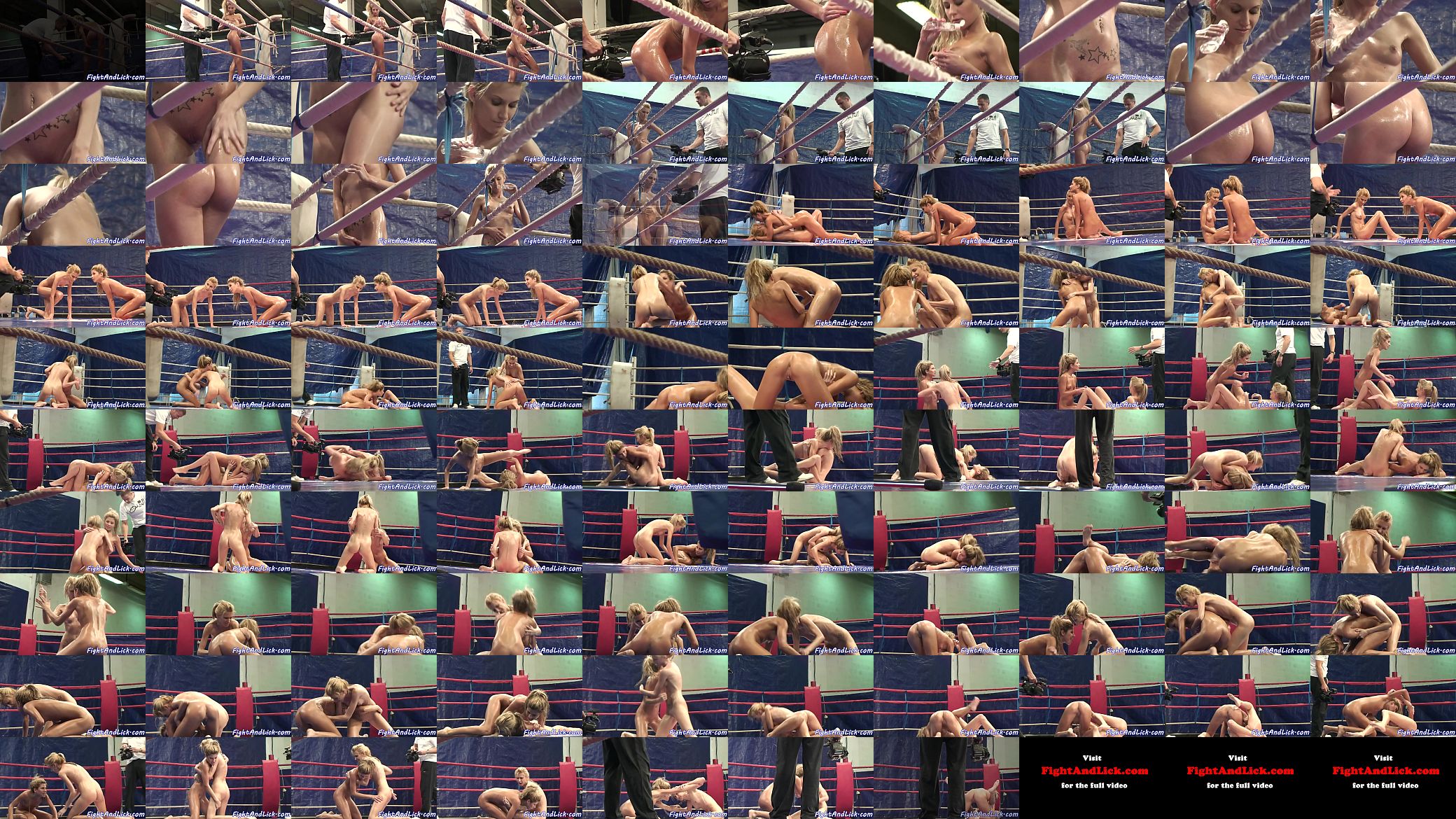 Beautiful teens wrestling naked 预览图