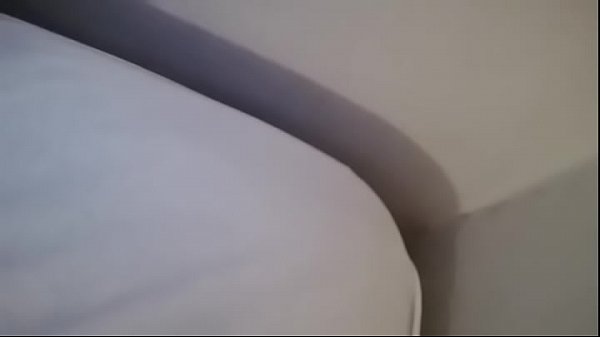 Nicoletta destroys her sister's bed while she fucks a pillow and wets it all