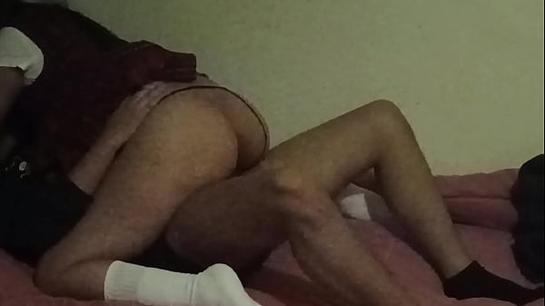 WHY DO YOU WANT TO LIFT MY SKIRT??? Fucking the BIG-ASS Neighbor girl, she's already 18 and knows how to fuck like an expert!! - Homemade Video