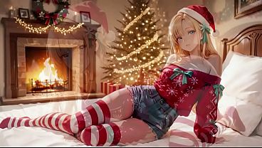 Blonde Christmas Cutie Passionate Holiday Ride &ndash; Christmas Special