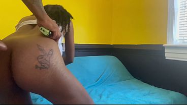COLLEGE STUDENT FREAKYCAKE BEE GETS TUTORED BY ADRIAN BONEHER