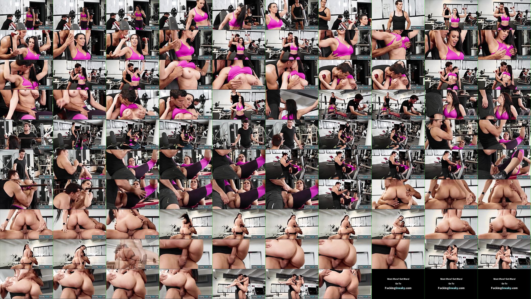 Rachel having hardcore sex in the gym 预览图