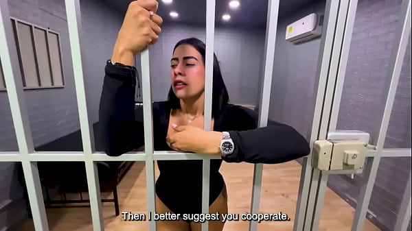 Download Video - Colombian MILF is arrested by Colombian police and fucked in prison in exchange for her freedom&excl; Kylei Ellish