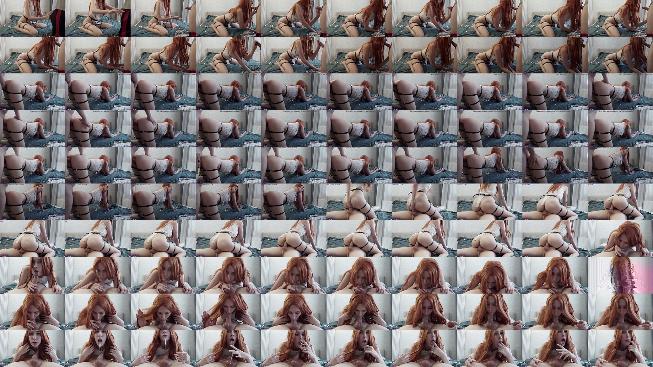 Big Butt Redhead Babe Rides Cock! Tall redhead girl with a nice pussy! Big ass! Amazing pussy! Fuck ! Fucking my ginger girlfriend in her big ass! Sucked my dick until she cum in her mouth! 预览图