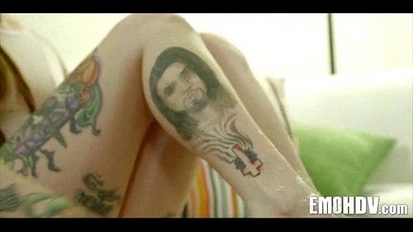 Emo slut with tattoos 0629