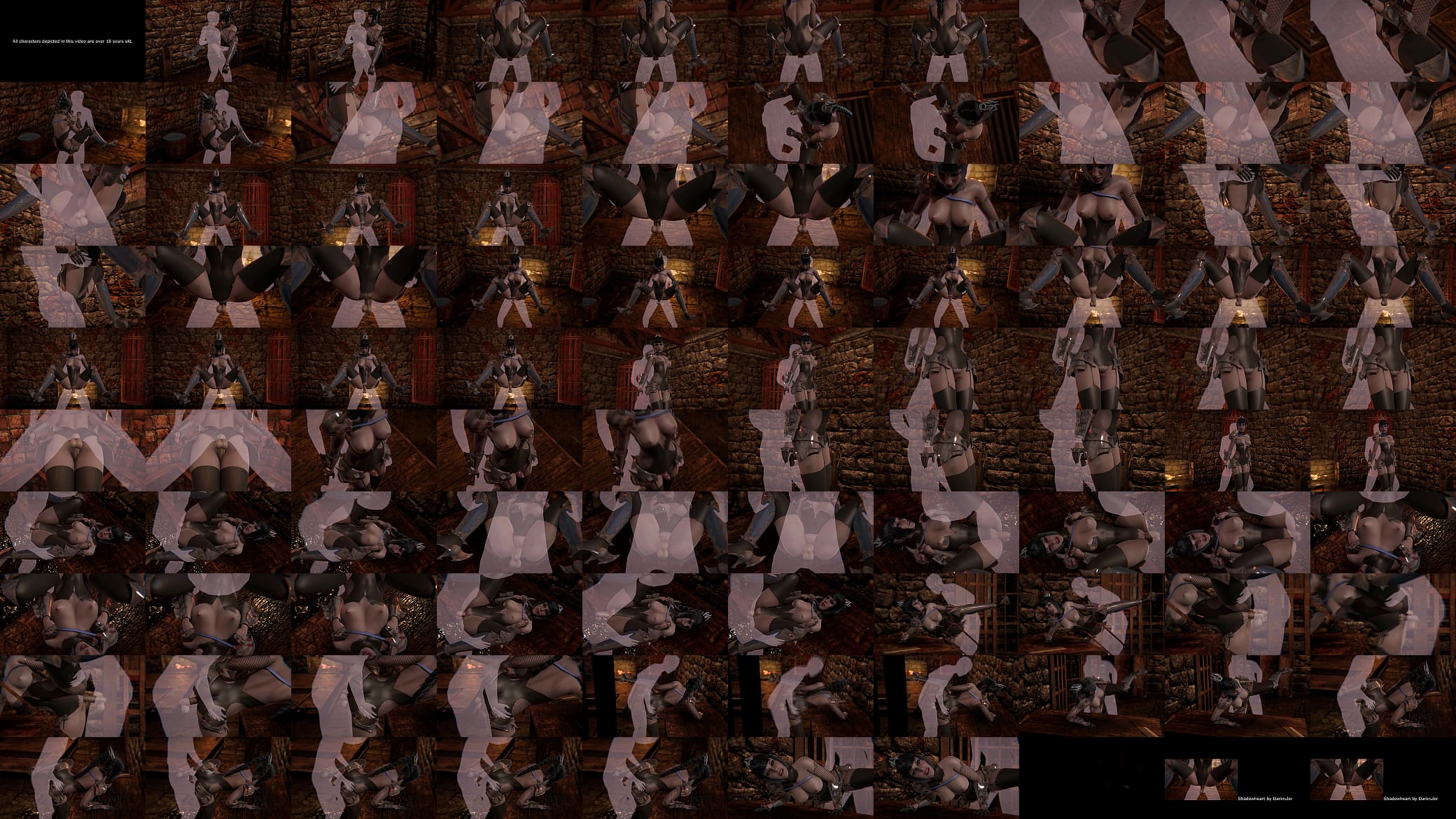Sex with Shadowheart - Baldurs Gate 3D Porn 预览图