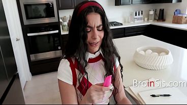 Latina Surrenders Orgasms To Stepbro