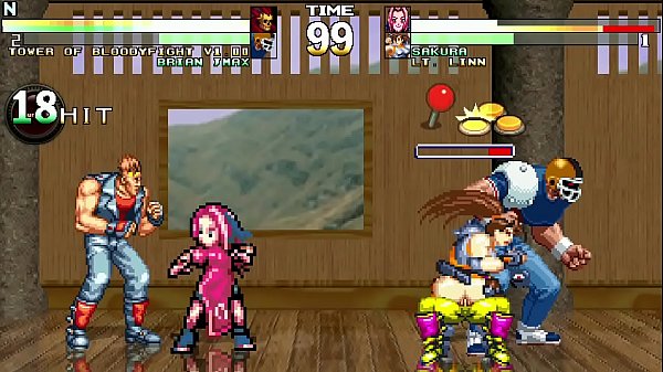 MUGEN Lt.Linn Showcase (feat Sakura)