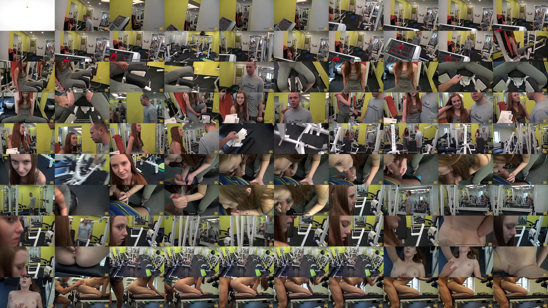 HUNT4K. &iexcl;Entrenar&eacute; a tu chica realmente duro! 预览图