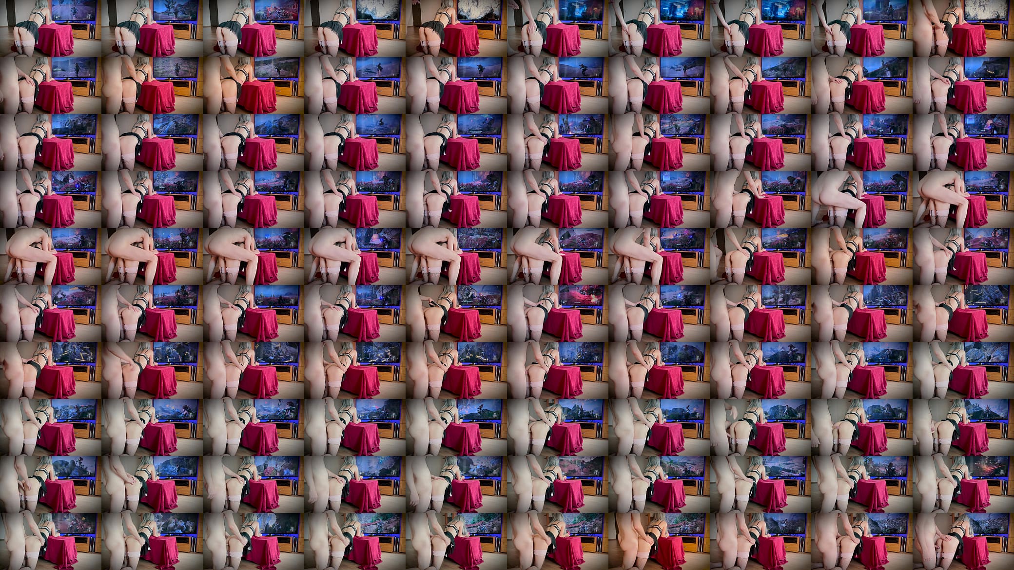Nerd girl fucked while playing PS 预览图