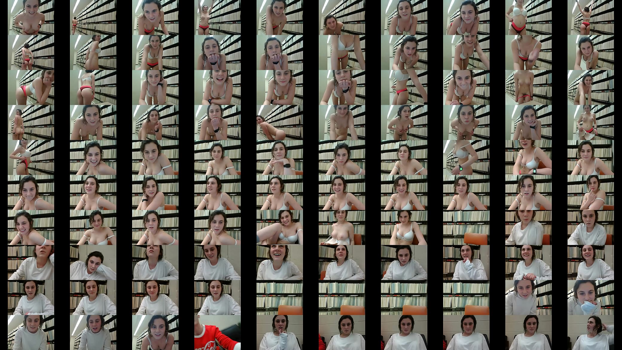 Wetprincess99 naked in library 预览图