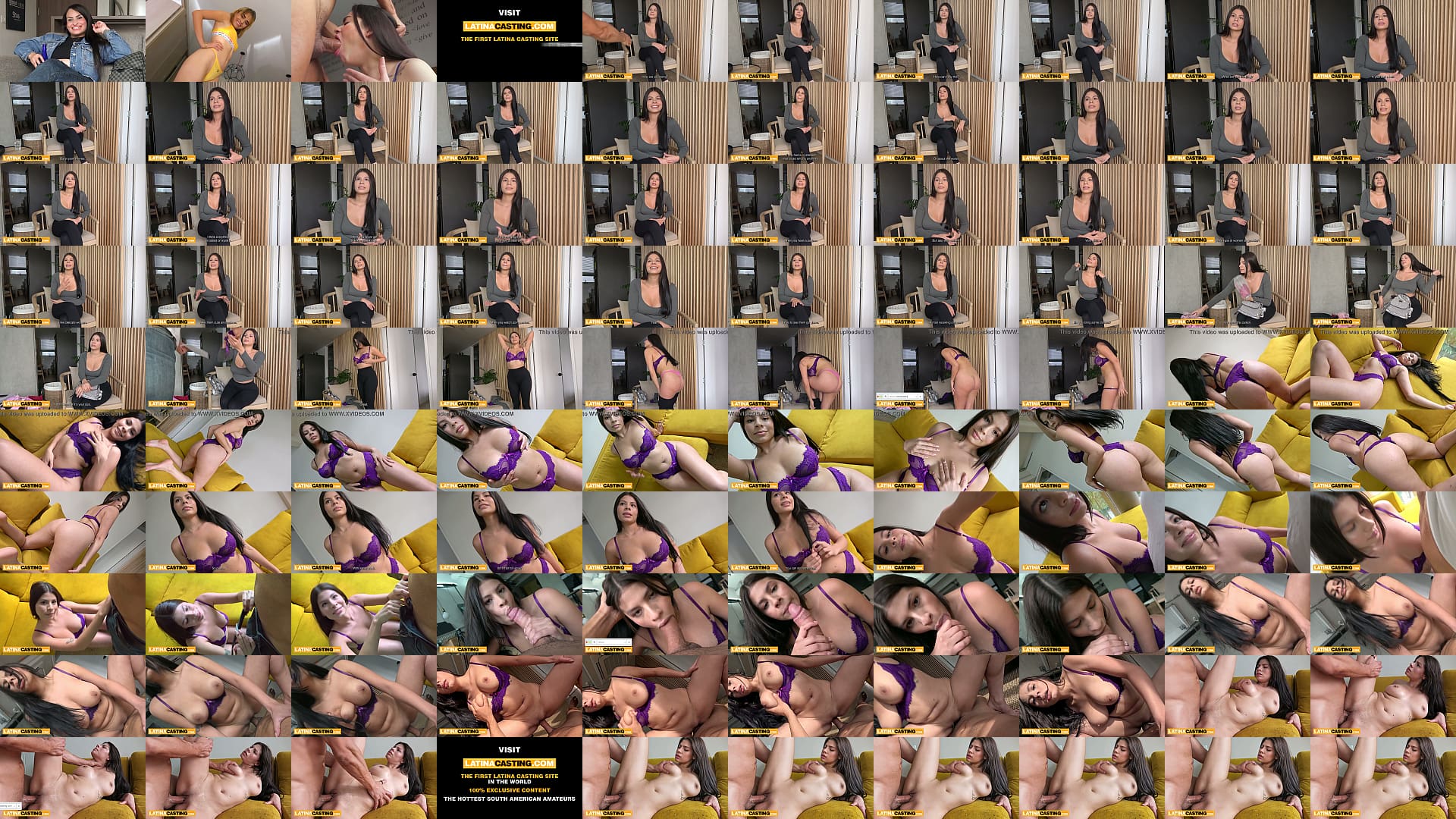 Big Tits &amp; Ass Latina Rides Big White Cock POV In Amateur Modeling Casting 预览图