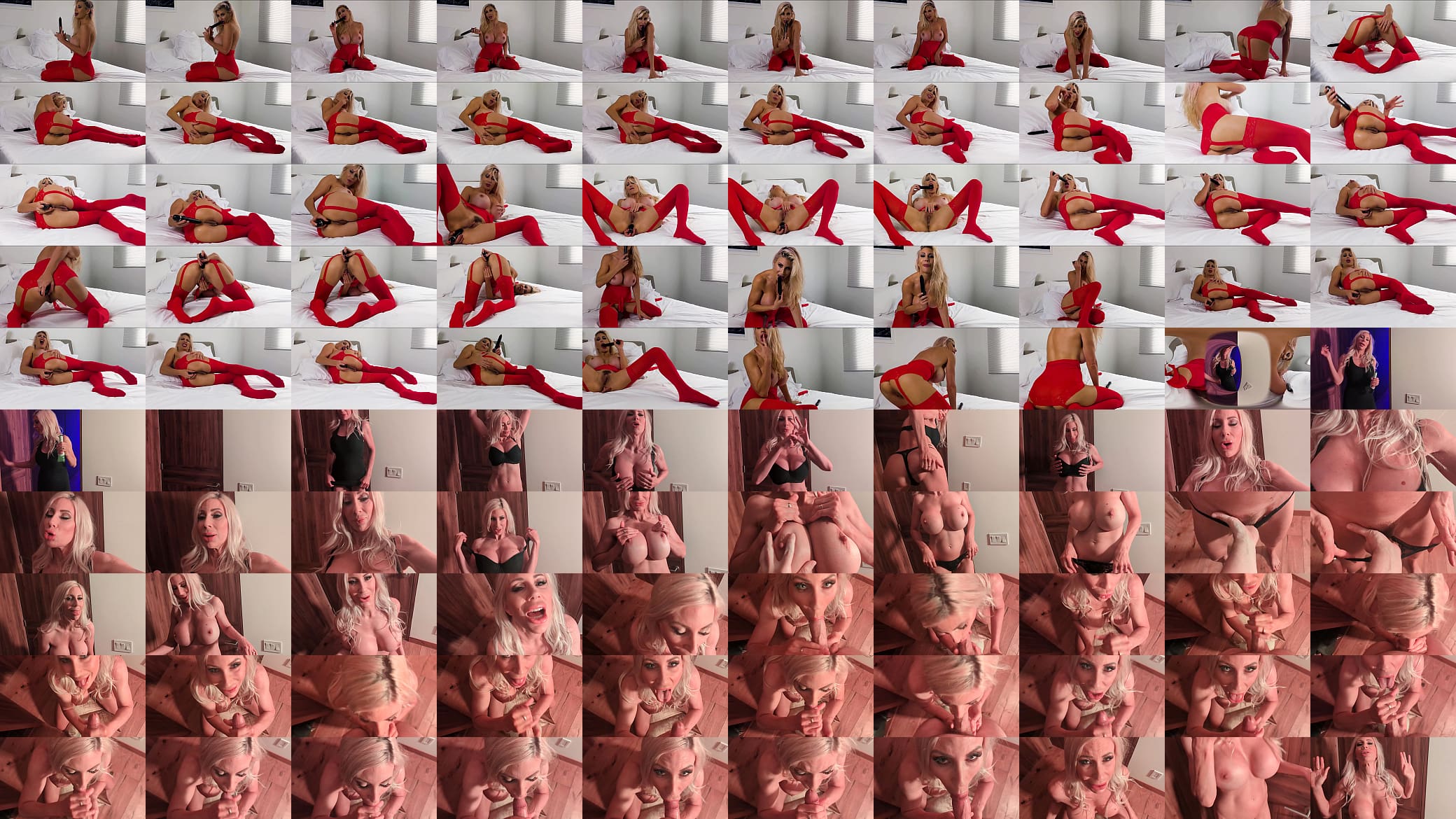 Puma Swede HUGE Tits Blonde Fit 6 foot tall Swedish Goddess Butt fucked! Anal fuck orgasms! 预览图