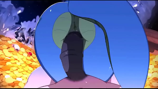 Horny dragon cums on her tamer and fills her with his cum