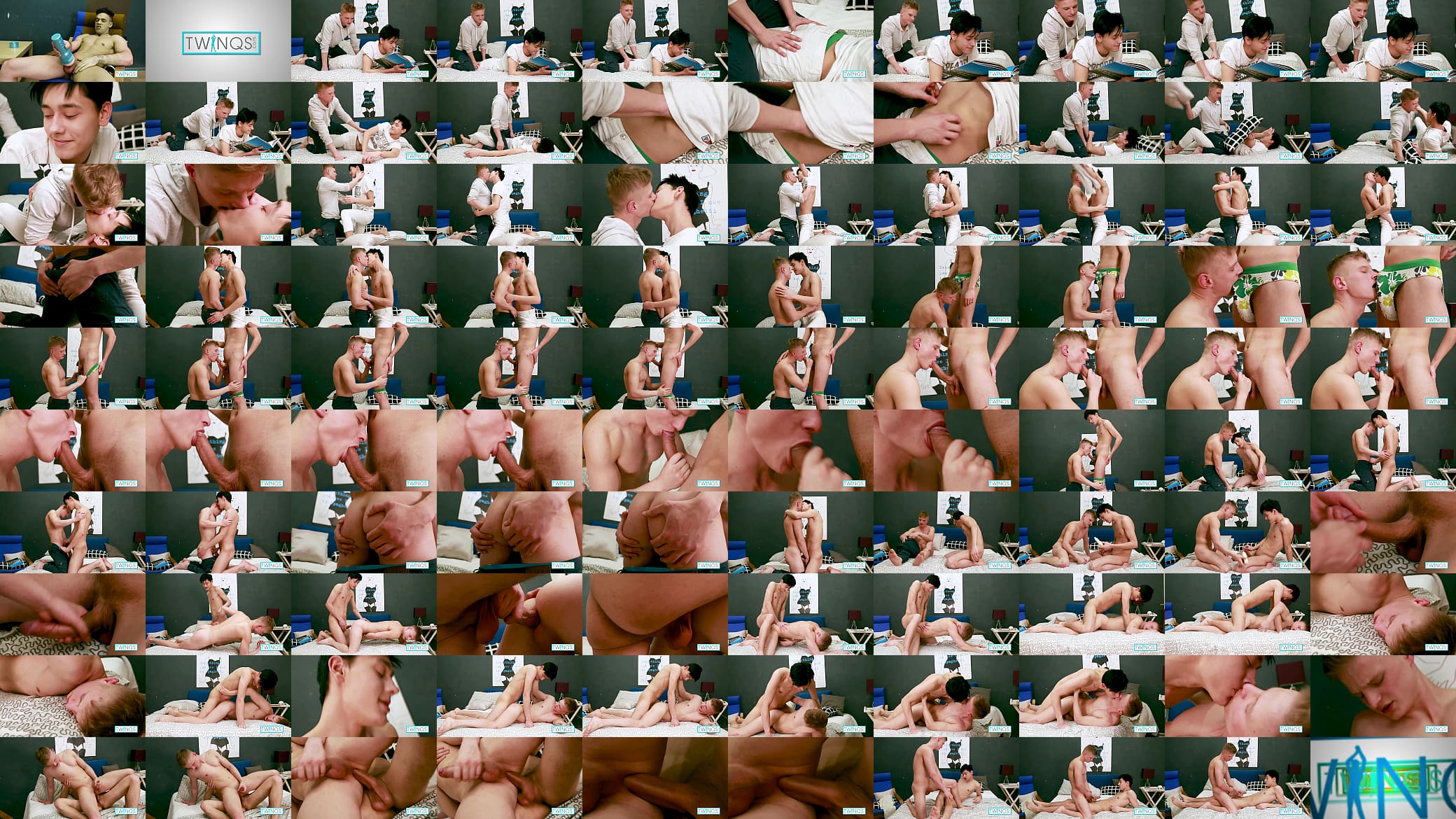 Pretty Twink Jacob O Sucks And Rides Logan S&#039;s Hard Cock! 预览图