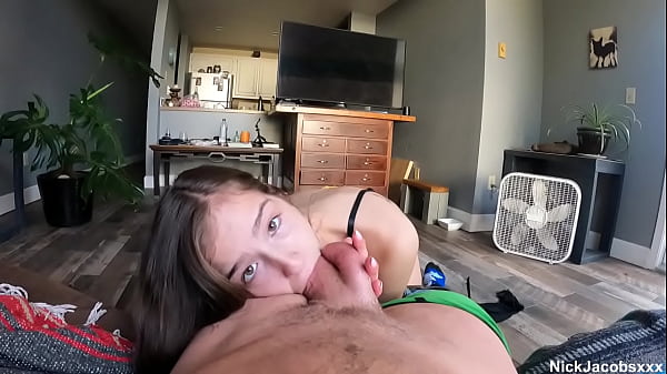My Cute Young Neighbor, Violet Viper, comes over for a Hot Afternoon Fuck