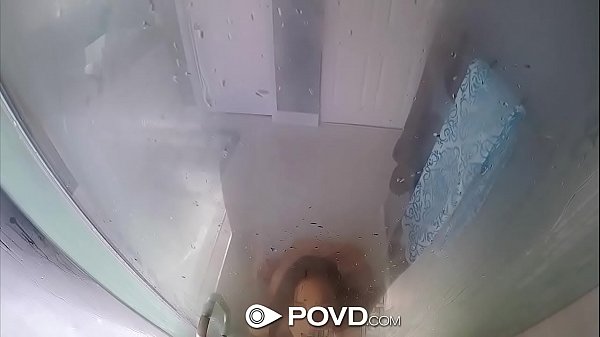 POVD Phat booty brunette Gia Paige bathroom fuck and mouthful