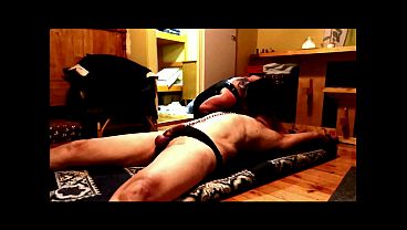 Domina Birgit Tease Alan to CUM
