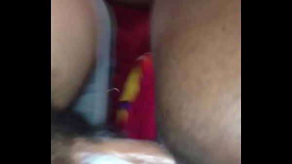 Hood bitch cums all over my cock