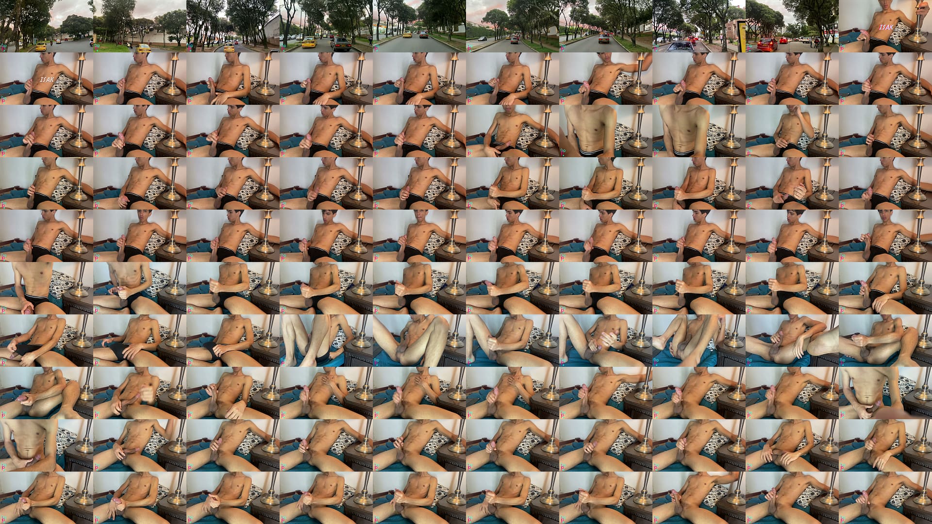 LATINO ENDOWED WITH BIG COCK MASTURBATES 预览图