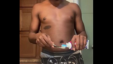 Woke up early in the a.m. to smoking a cigarette busting a good 1