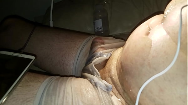 Stroking my cock after a huge dinner and smoke ...