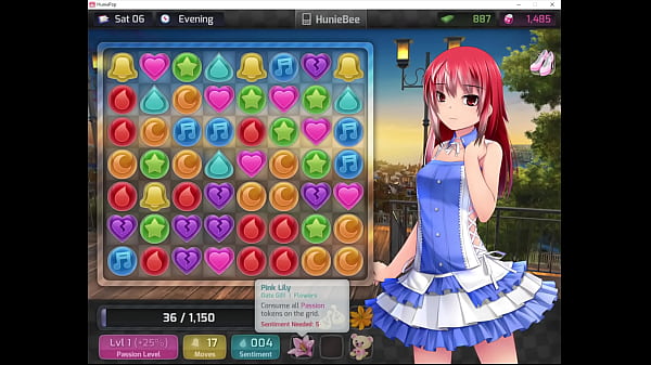 HuniePop - Part 3 - UNCENSORED (Compilation of all sex scenes) HD 1080p - Full Game - Easter Eggs - all scenes and secrets