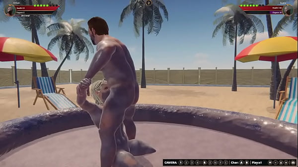 Ethan vs. Scara (Naked Fighter 3D)