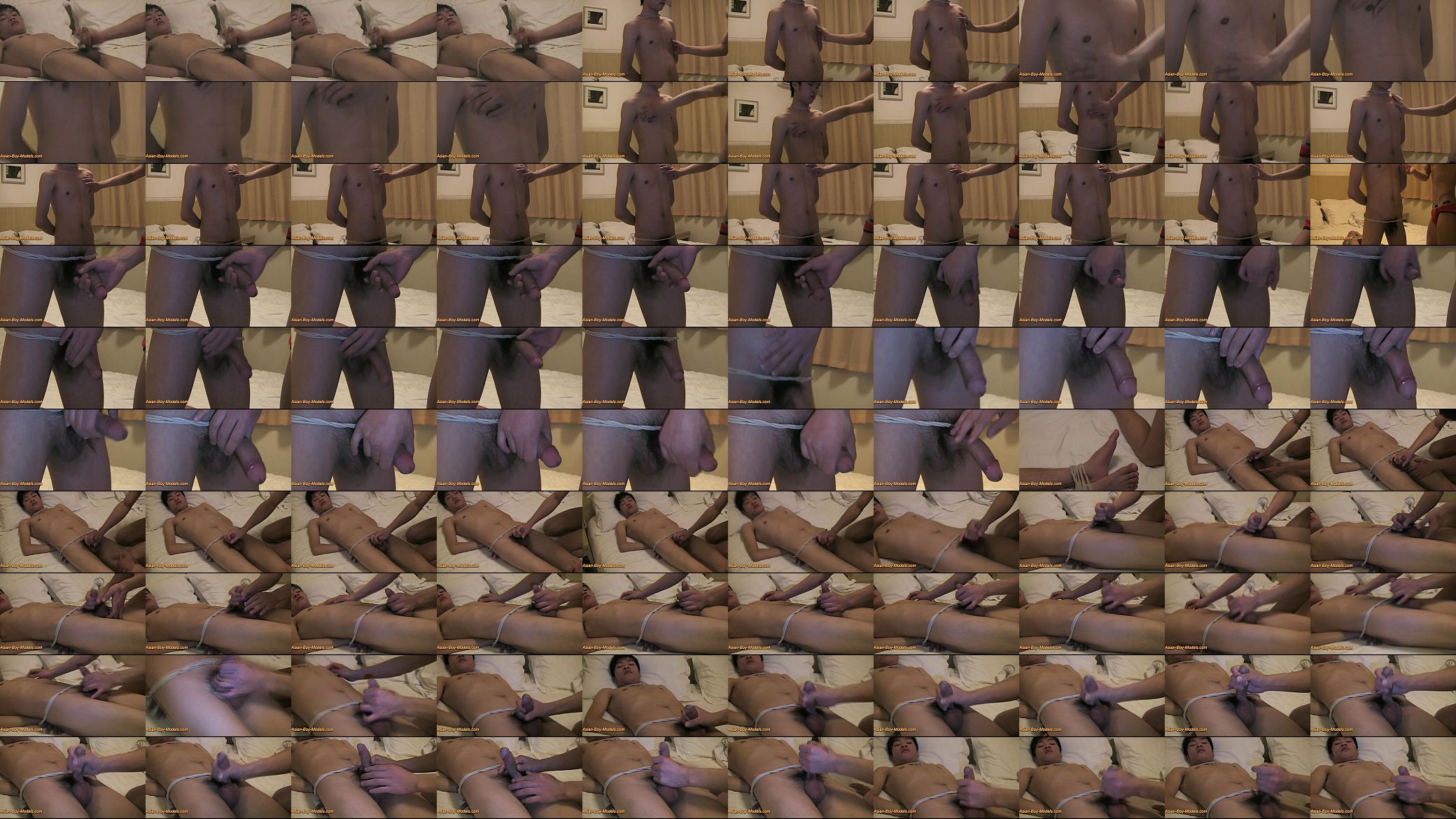 Big Cock Asian Slim Boy Bound Handjob 预览图