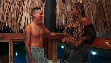I have sex with my stepson's best friend in my backyard pool late at night when my husband and stepdaughter aren't home