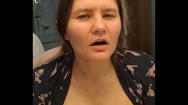 In front of the mirror