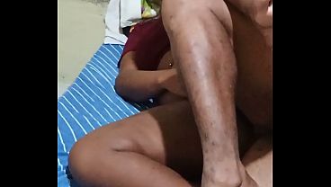 Pounding the cock into the greedy black woman's ass.