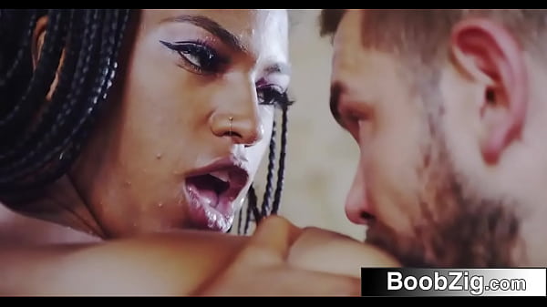 African Hottie Gets Her Massive Naturals Worshipped and Black Pussy Fucked - Tina Fire