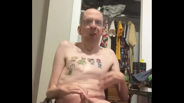 Handicap man playing with himself