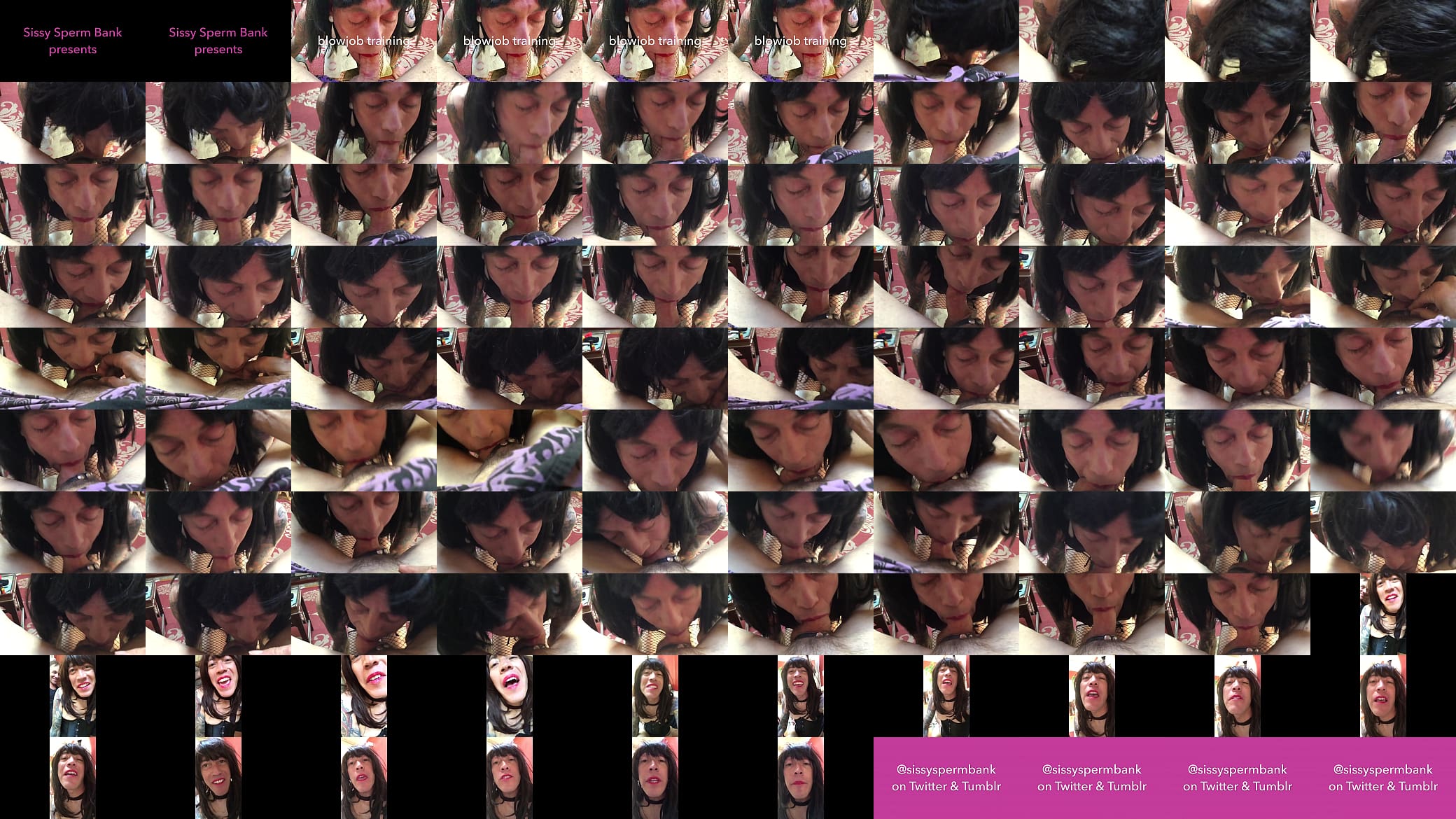 blowjob training - Betty Ramone Sissy Training 预览图