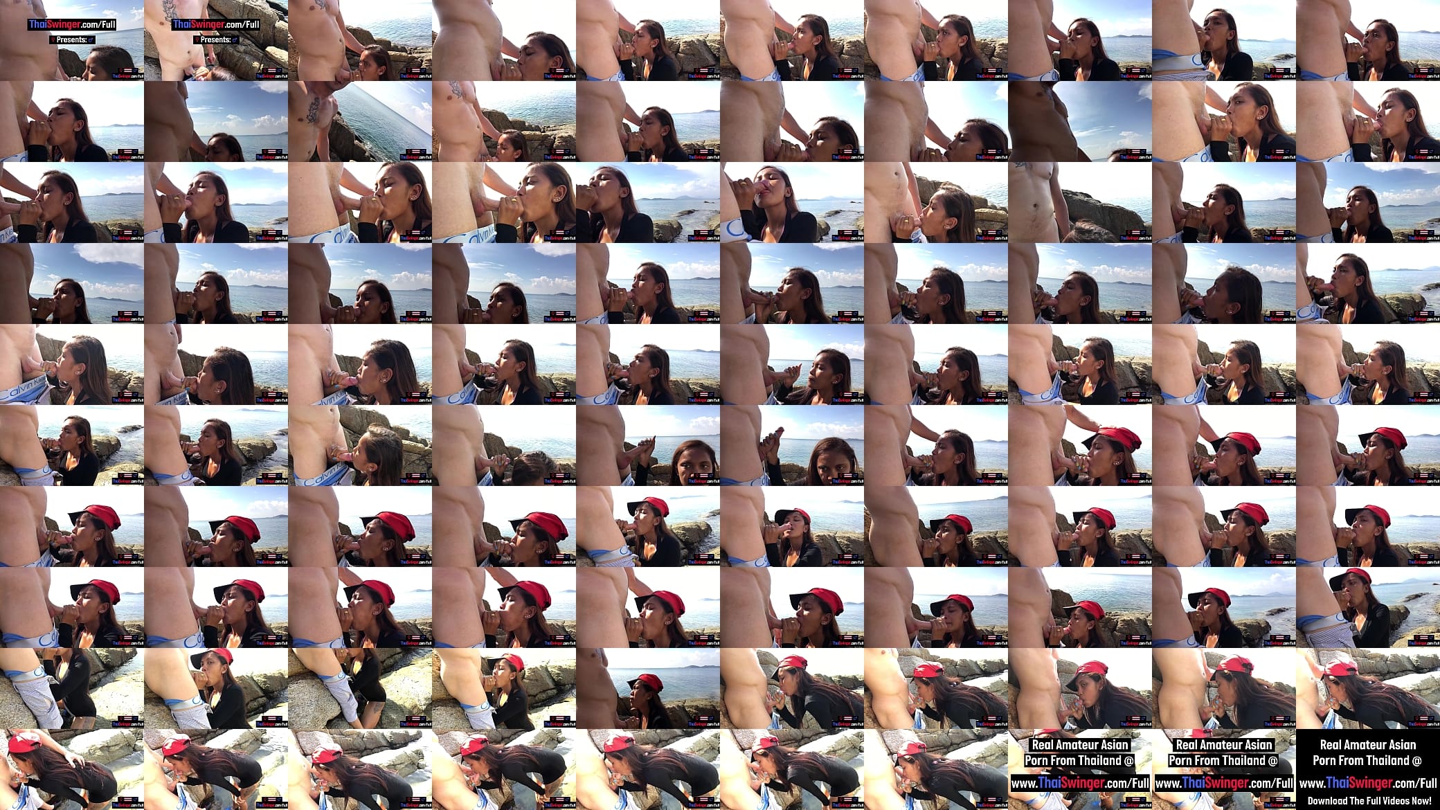 Public blowjob by Asian teen girlfriend for her big dick European boyfriend 预览图
