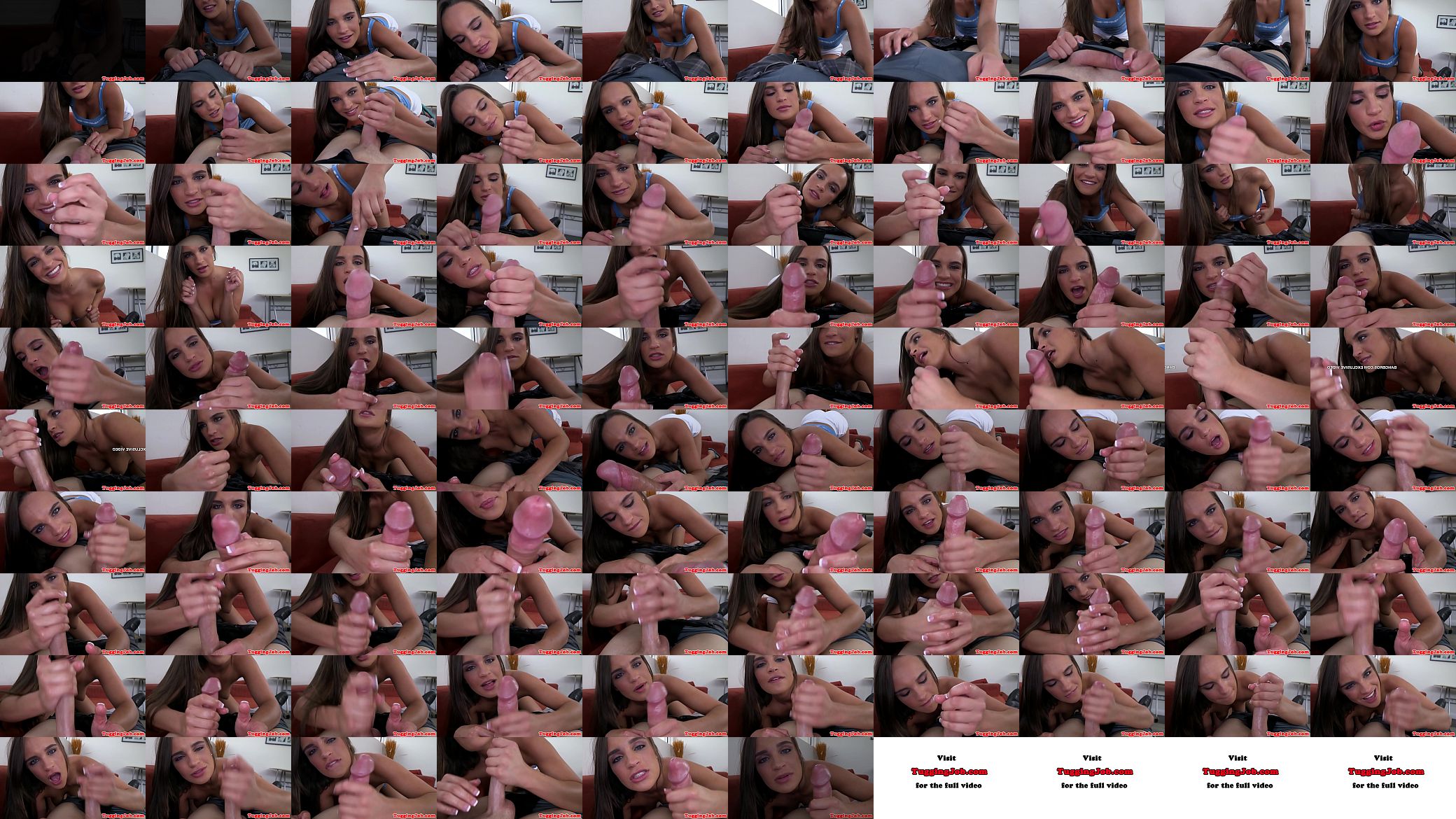 Real teen wanking dick passionately 预览图