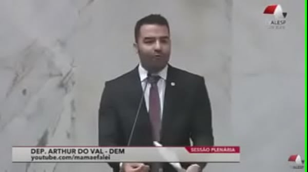 Mamãe falei fudendo políticos corruptos. (Deputado Arthur do Val-SP expondo corruptos)