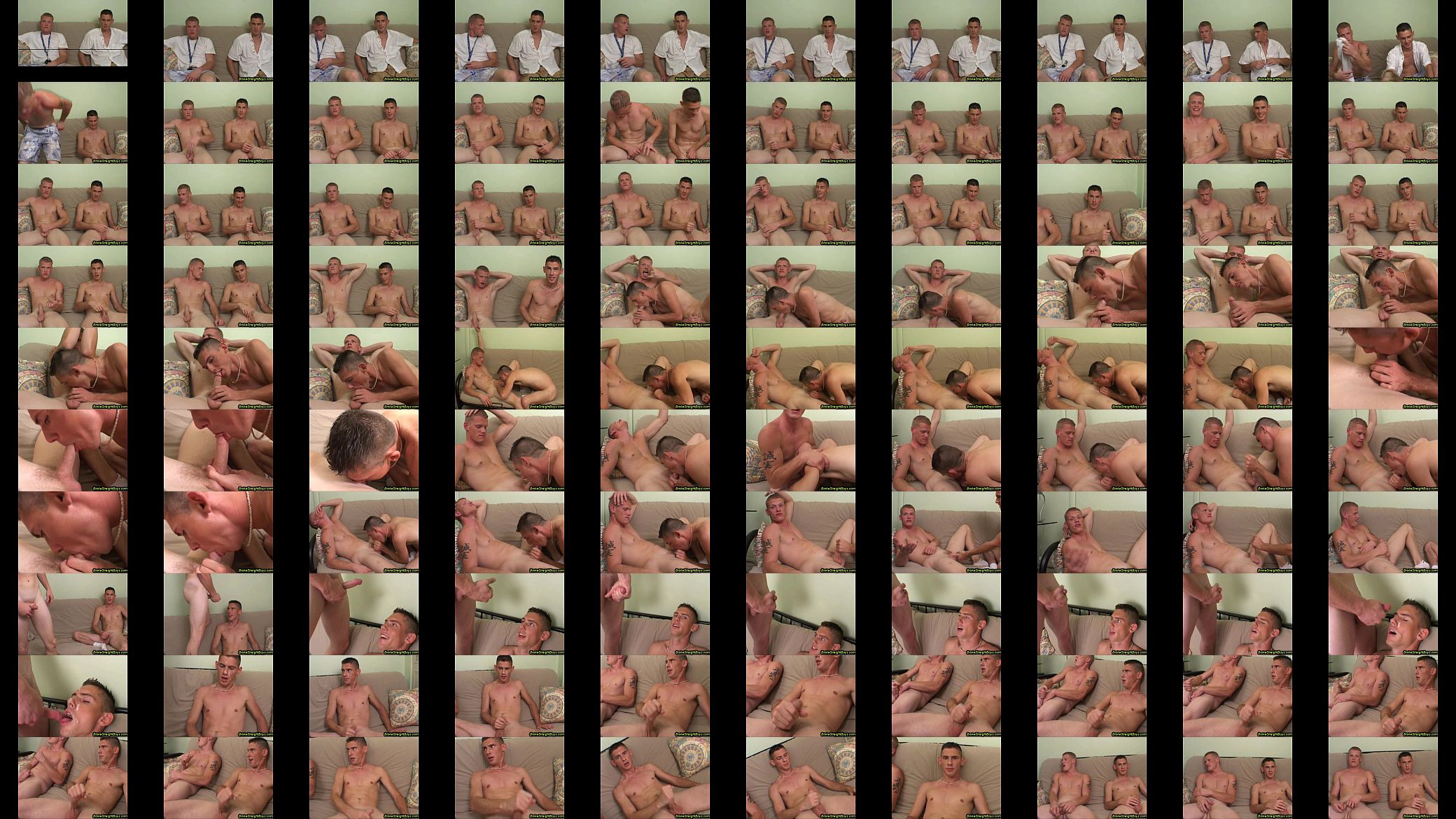 Straight Army guy getting his cock sucked - free gay porn video suck full scene. 预览图