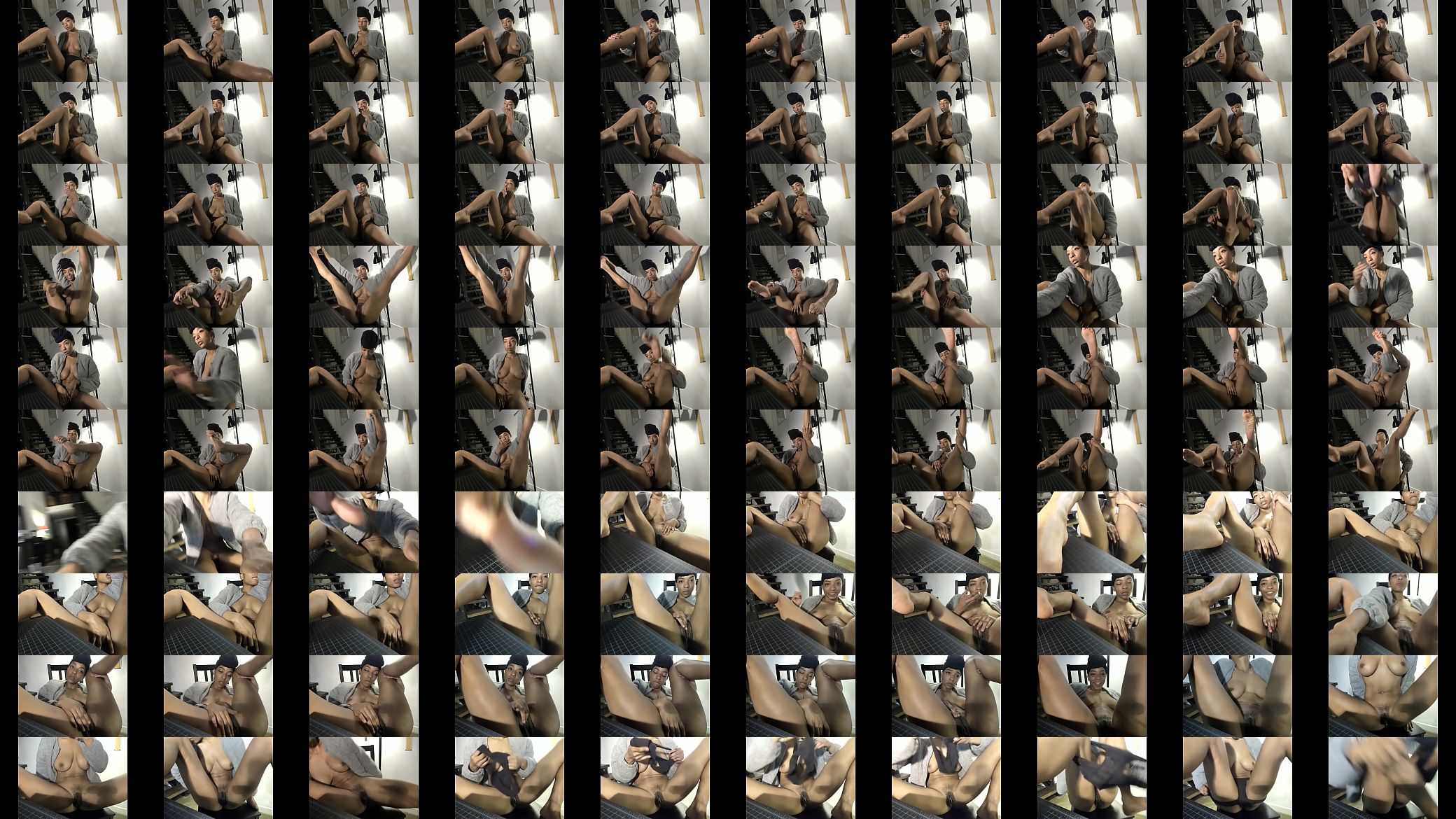 Sexy ebony cam girl 预览图