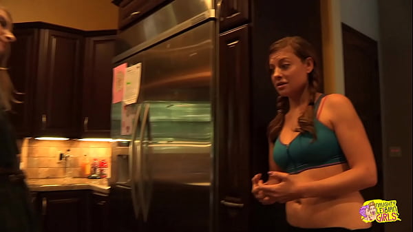 The yoga class was cancelled so these two sexy lesbians played with their sex toys