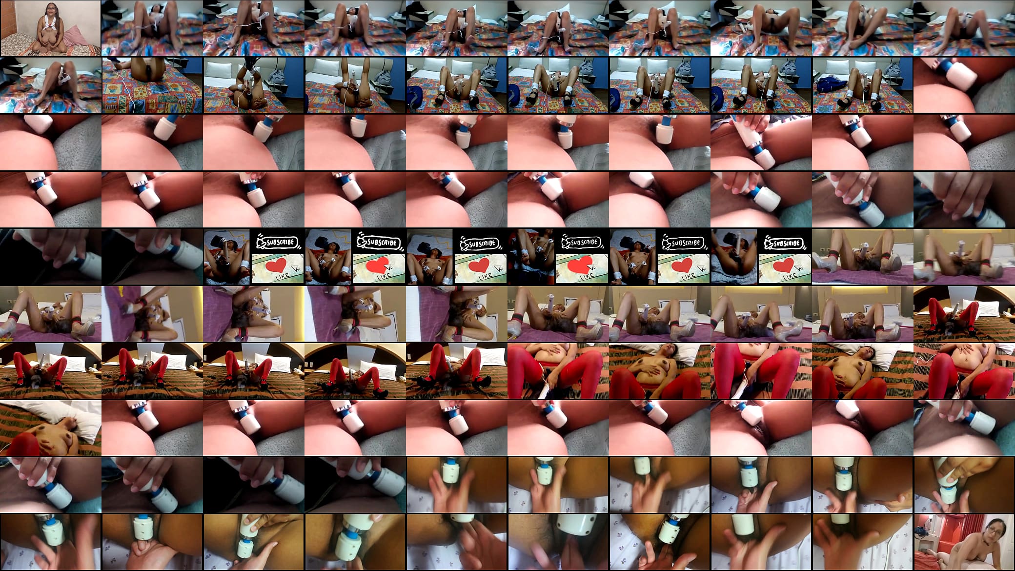 Compilaci&oacute;n de orgasmos usando mi wand 预览图