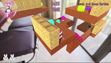 Flying Through Levels To See SEXY MAID PORN! - Marble Maid
