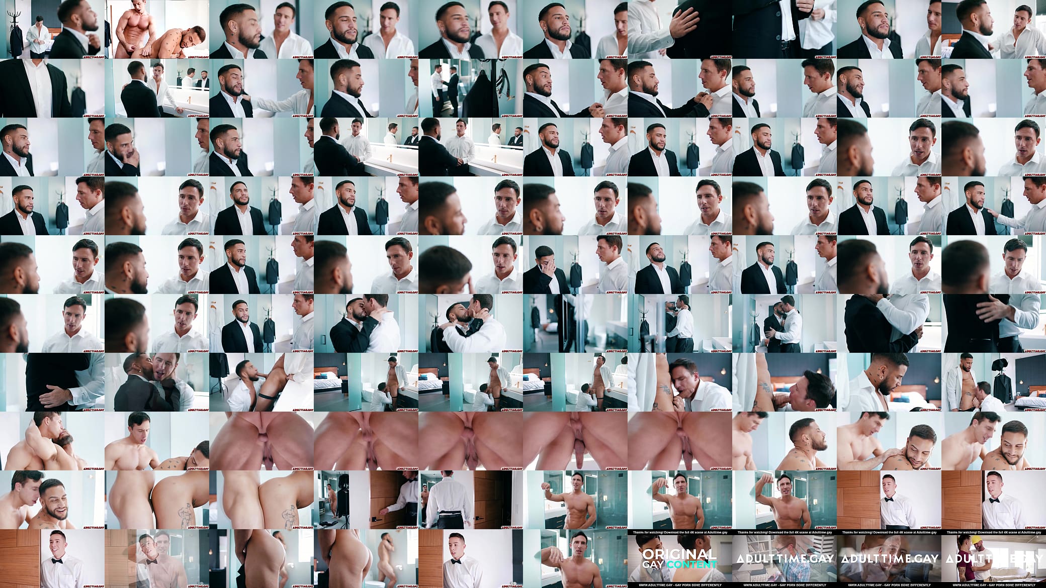 Brock Banks gets cold feet on his wedding day and gets in steamy sex with his straight best man, Reese Rideout in the bathroom almost getting caught.. 预览图