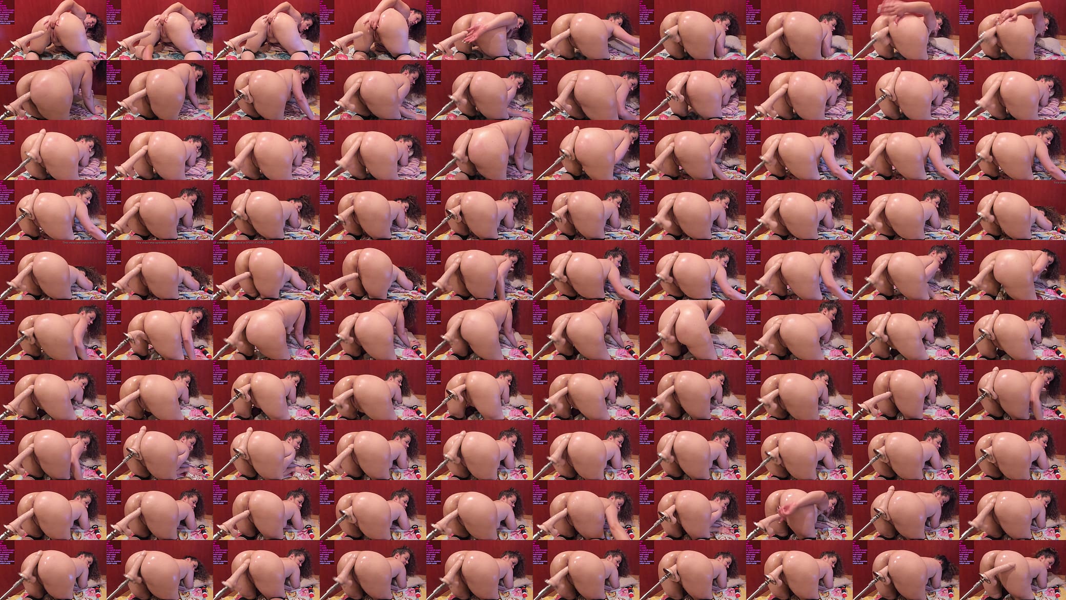 CAMGIRL SHOW HER PERFECT ASS WHILE FUCK AND RUB PUSSY 预览图