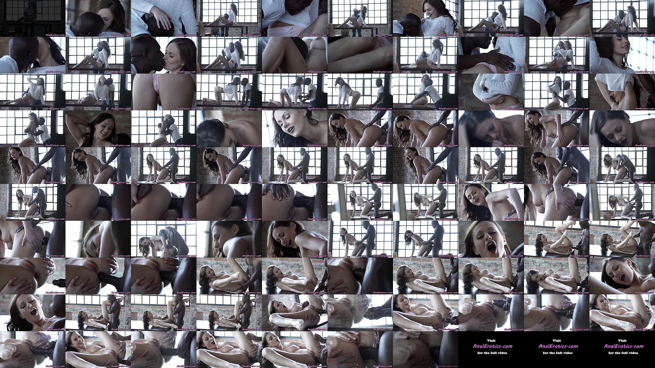 Assfucked beauty creamed by huge black cock 预览图