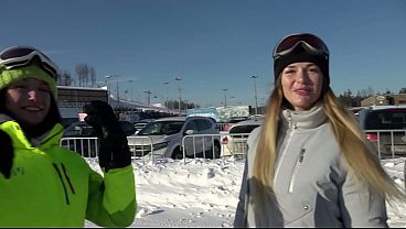 Download Video - Couple tempt ski instructor into FFM threesome