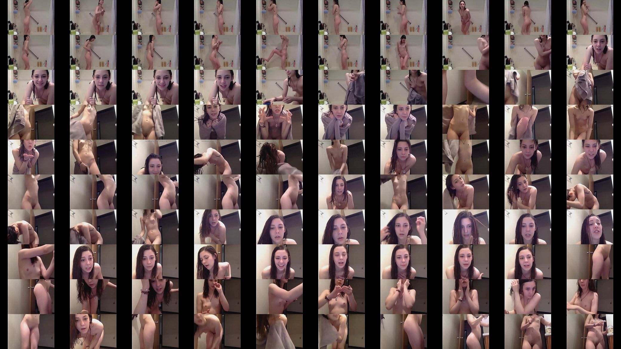 shaved teen goes wild in the shower 预览图