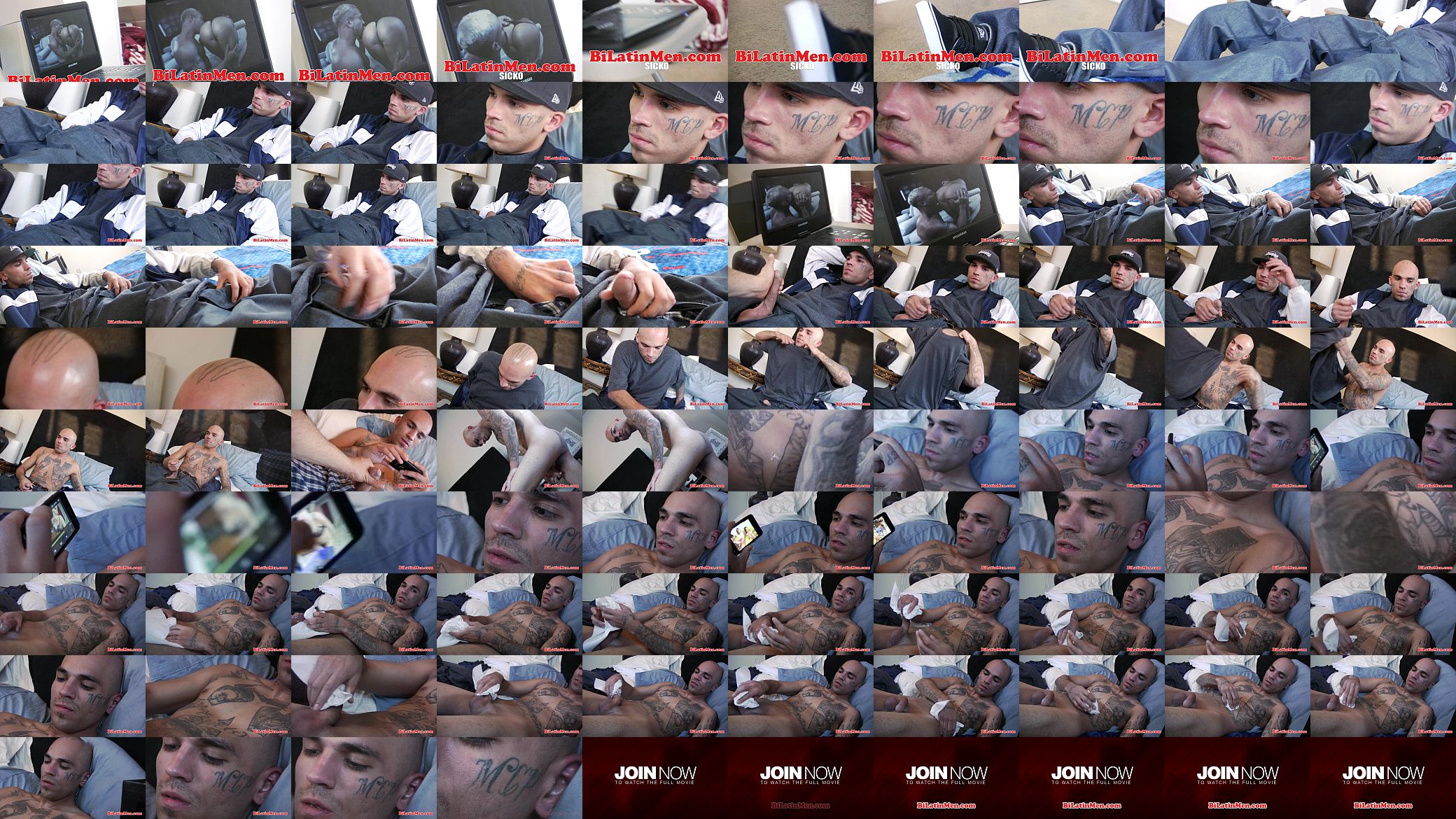 Thug Latino jerking off 预览图